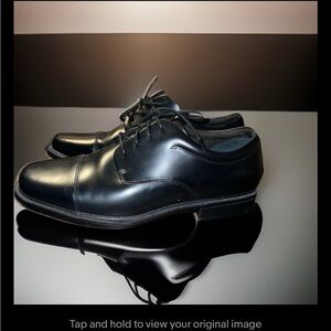 Rockport waterproof Elingwood black Dress Oxfords , Men’s Size 11W, NWOB